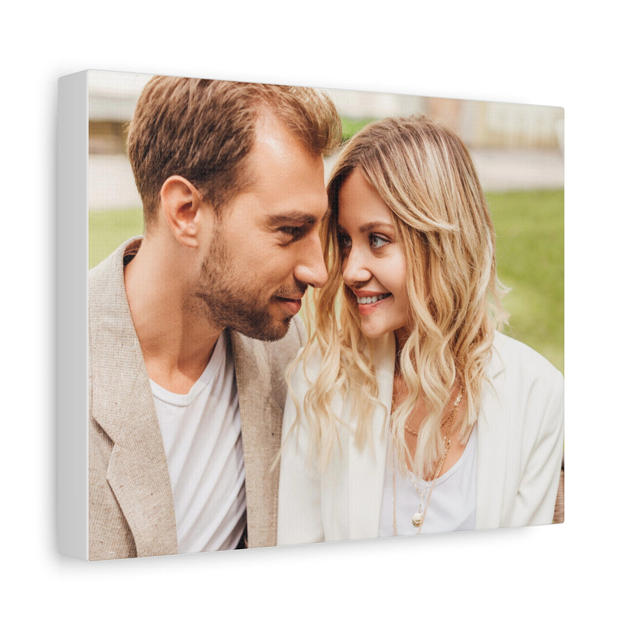 Personalized Matte Canvas Print - Perfect Gift for Couples